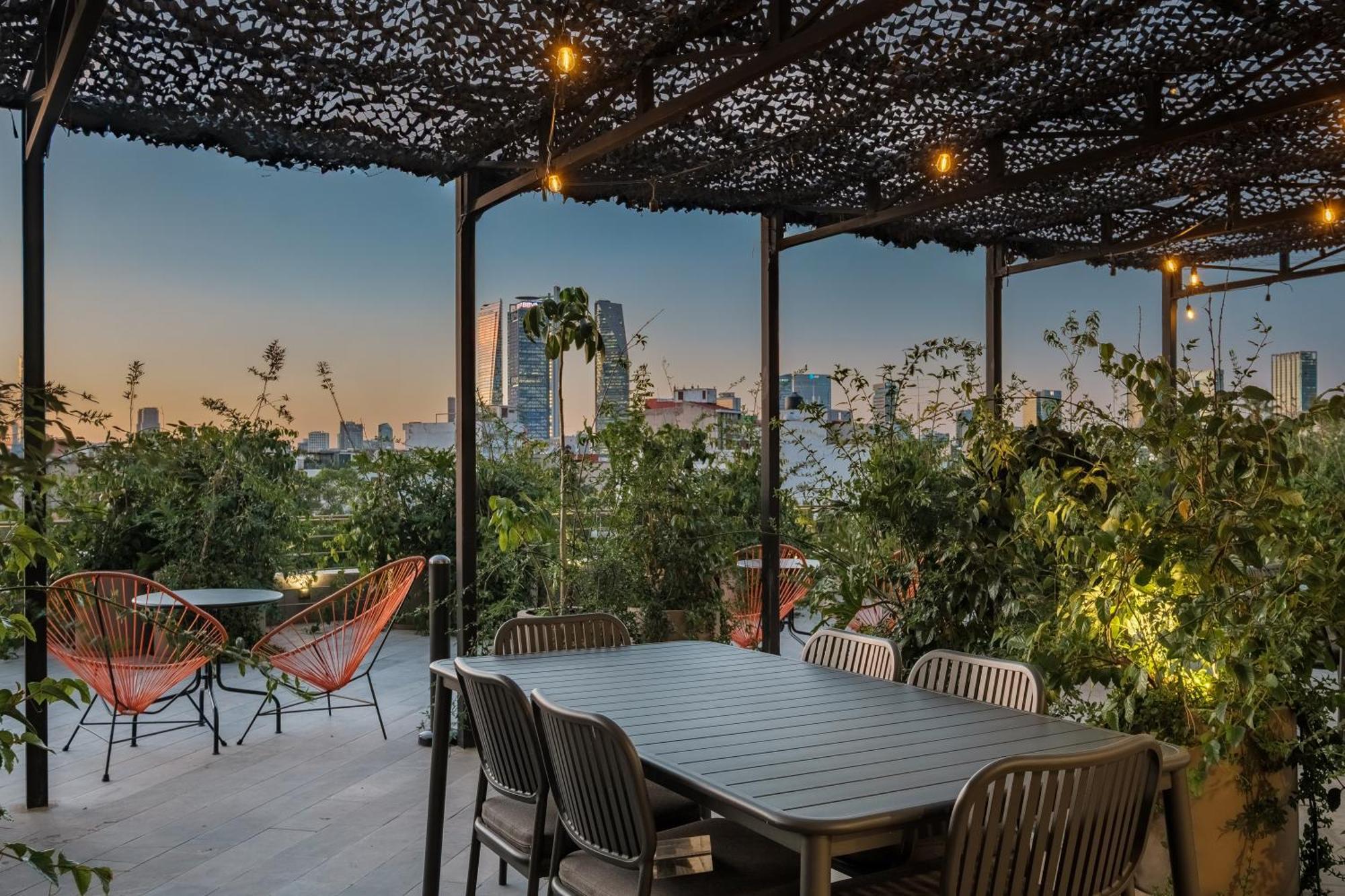 Nido Parque Mexico Aparthotel ภายนอก รูปภาพ